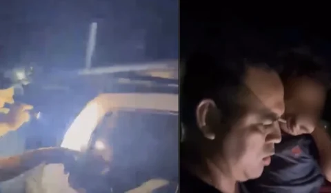 VÍDEO | Criança é encontrada sozinha dentro de carro na Praia das Gaivotas, no interior do Pará
