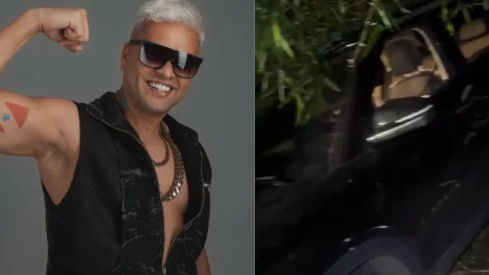 SUSTO | MC Dourado sofre acidente de carro após show em Curuçá, no Pará