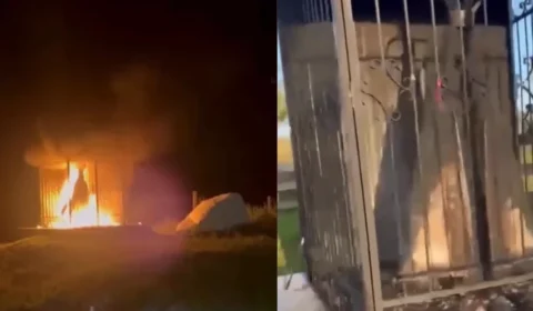 Imagem de Nossa Senhora Aparecida é destruída em incêndio criminoso às margens da BR-163, no Pará