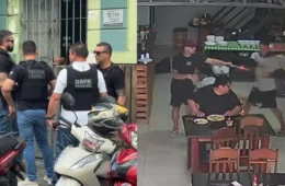 Clientes baleados passam bem após assalto a restaurante; DRFR investiga o caso