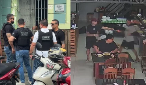 Clientes baleados passam bem após assalto a restaurante; DRFR investiga o caso