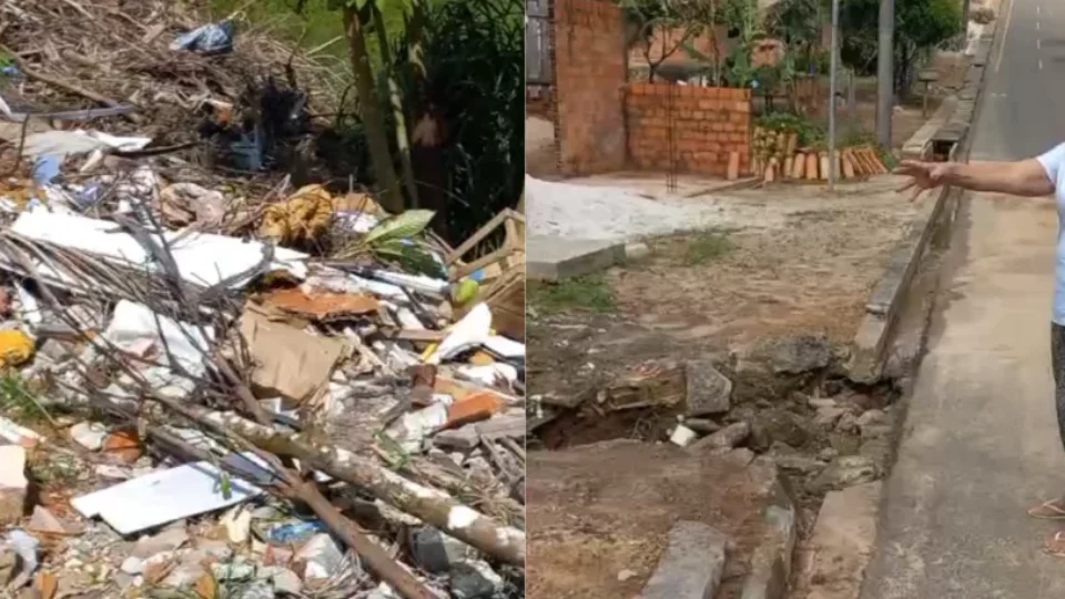 CRIME AMBIENTAL | Denúncia aponta lixão sobre nascente em Peixe-Boi