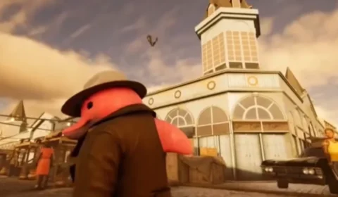Boto-cor-de-rosa vira detetive em jogo ambientado em Belém