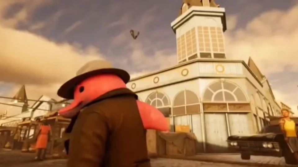 Boto-cor-de-rosa vira detetive em jogo ambientado em Belém