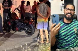 Motociclista morre após colidir contra muro de escola em avenida de Manaus
