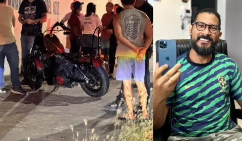 Motociclista morre após colidir contra muro de escola em avenida de Manaus