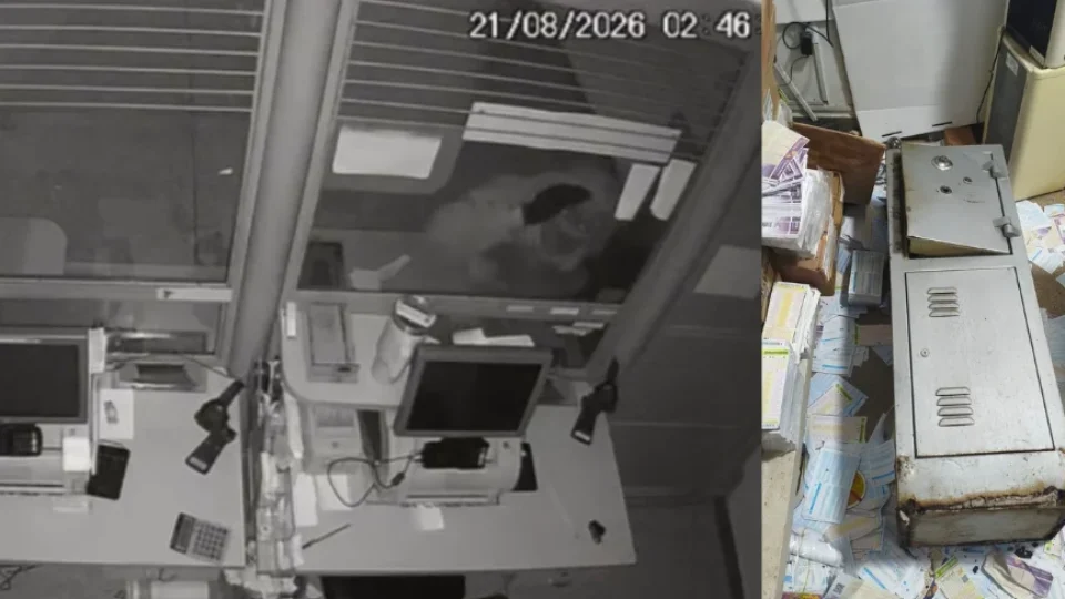 VÍDEO | Lotérica é arrombada durante a madrugada em Rio Maria, no Pará