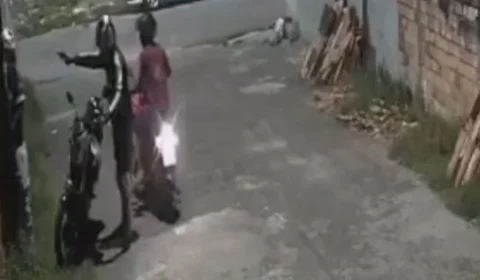 Homem é assaltado ao chegar em casa e tem motocicleta roubada na Maracangalha
