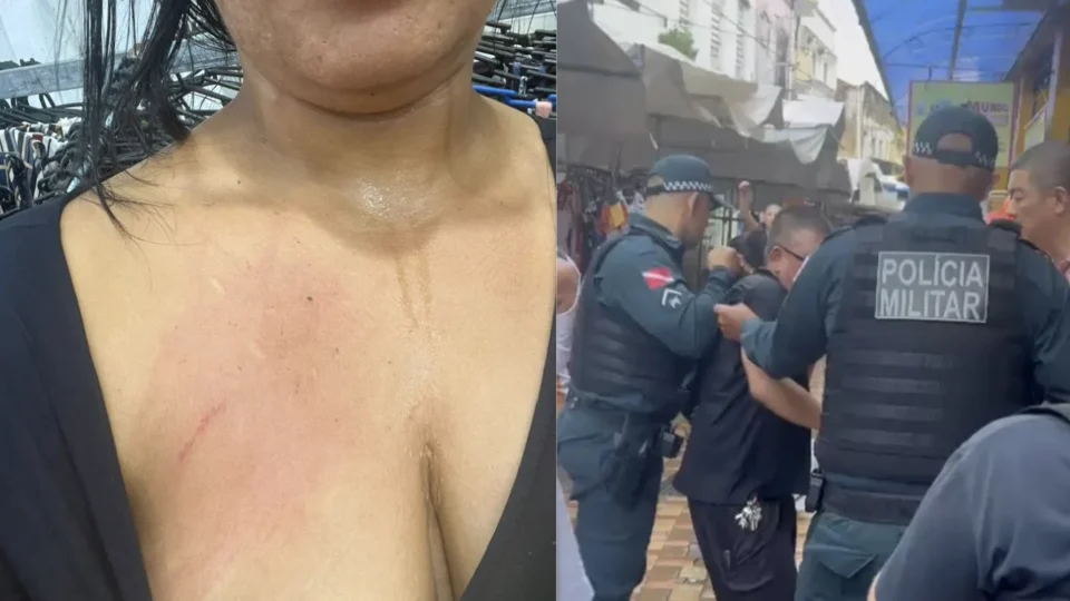 Comerciante chinês é preso após agredir funcionária no bairro da Campina, em Belém