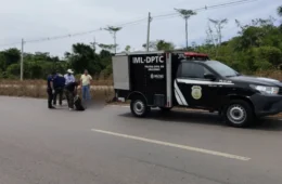 Corpo de mulher é encontrado às margens da AM-070, em Iranduba