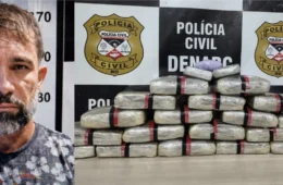Foragido do Acre é preso com cerca de 21 kg de drogas em Porto Velho
