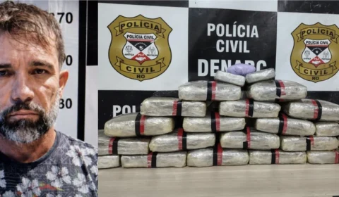 Foragido do Acre é preso com cerca de 21 kg de drogas em Porto Velho