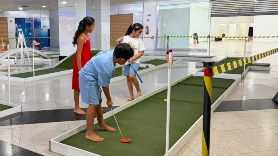 Pista de mini-golf chega a Manaus e promete diversão em agosto