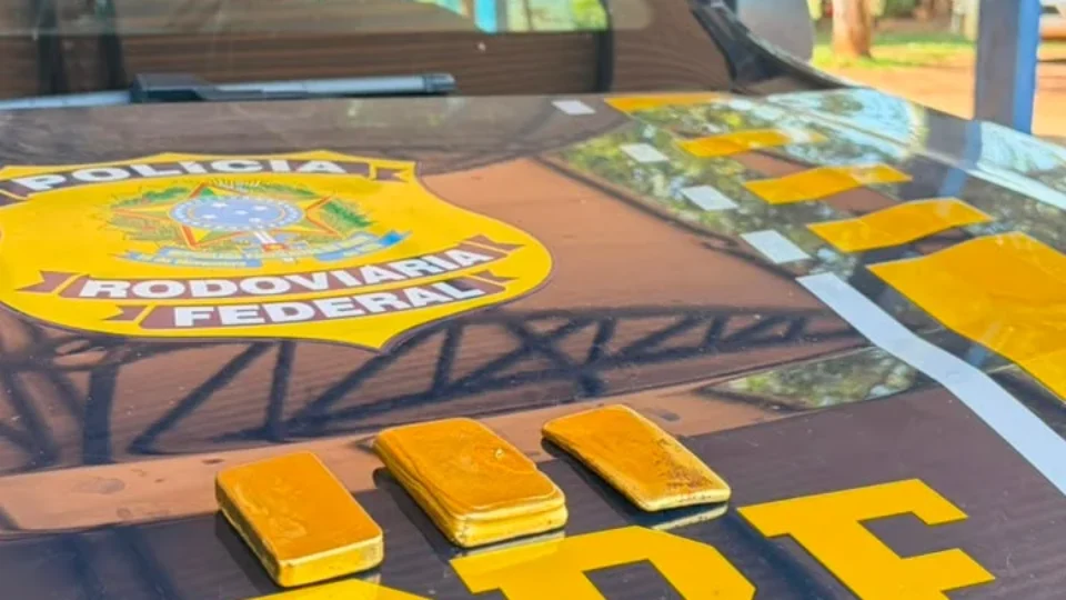 OURO ESCONDIDO: Homem é preso com barras avaliadas em mais de R$ 800 mil na BR-425