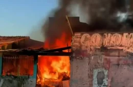 Mulher morre após ex-companheiro incendiar casa e impedir fuga em Cacoal