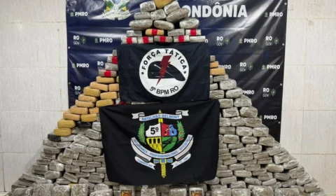 345 tabletes de maconha e pasta base de cocaína são apreendidos em residência de Porto Velho
