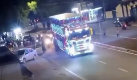 Tragédia: motociclista morre após acidente com carreta Furacão em Ariquemes