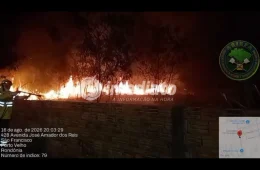 Incêndio de grandes proporções assusta moradores na Zona Leste de Porto Velho
