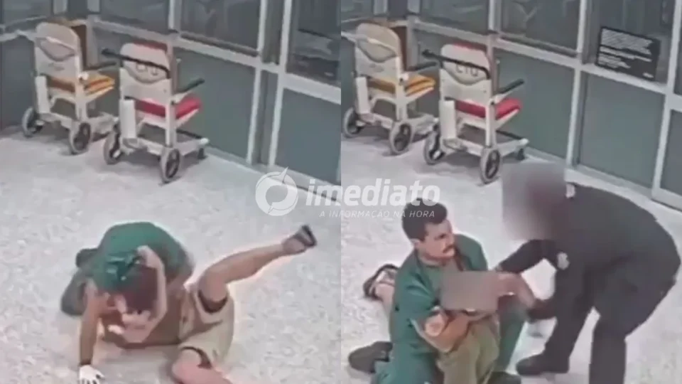 Veja: Enfermeiro usa técnicas de jiu-jítsu para conter paciente agressivo durante ataque em hospital na Austrália