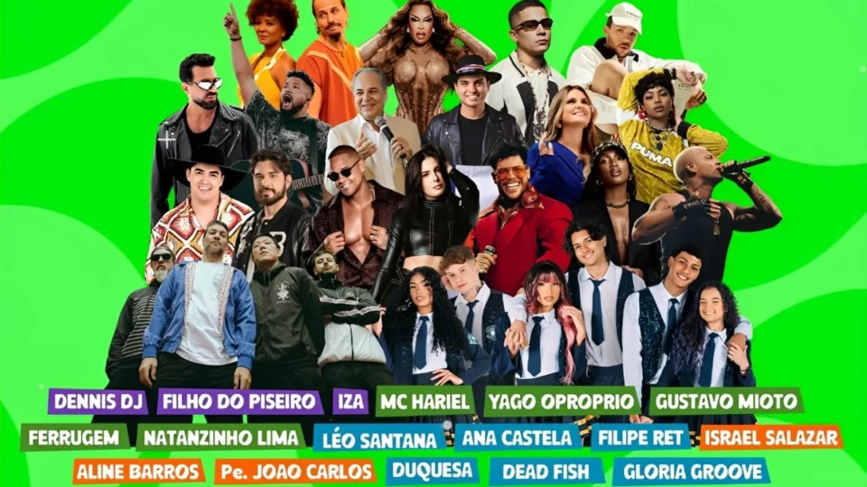 Sou Manaus Passo a Paço 2026 terá shows de IZA, Léo Santana, Ana Castela, Gloria Groove e outros artistas; confira