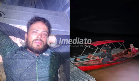 VEJA FOTOS: Ex-PM foragido por homicídio é preso após sobreviver à queda de avião no interior do Amazonas