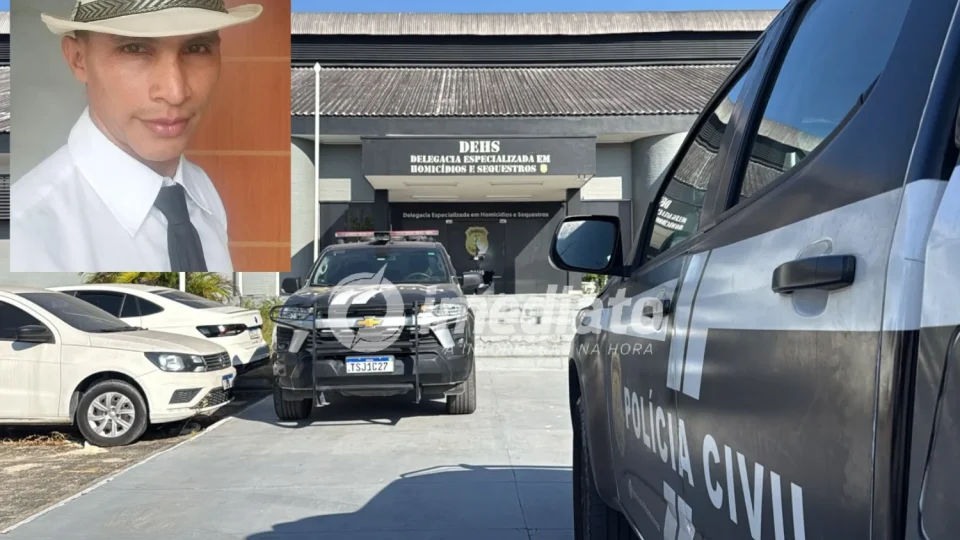 Suspeito está na DEHS e aguarda saída para audiência de custódia após crime que vitimou três pessoas com golpes de martelo em Manaus