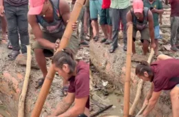 VEJA VÍDEO: Dois homens foram presos após vídeo mostrar retirada de ouro do corpo de vítima de enchente no Nepal