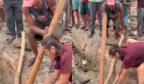 VEJA VÍDEO: Dois homens foram presos após vídeo mostrar retirada de ouro do corpo de vítima de enchente no Nepal