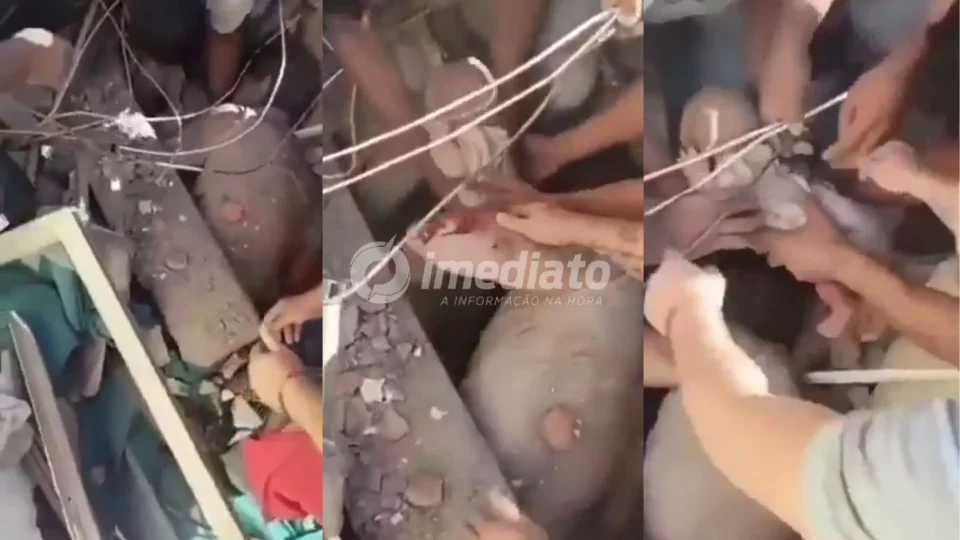 Emocionante: Mãe e bebê de 6 meses são resgatadas vivas dos escombros após terremoto na Colômbia