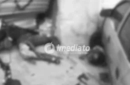 VEJA VÍDEO: Vítima de assalto persegue ladrões e os esmaga contra parede durante fuga