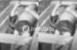 VEJA VÍDEO: Homem é encontrado morto dentro de canoa às margens do rio Solimões no Amazonas