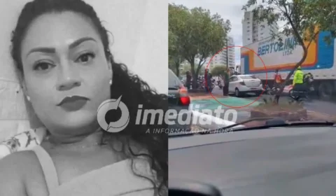 Mulher morre após colidir com caminhão enquanto saía de casa para comprar comida em Manaus