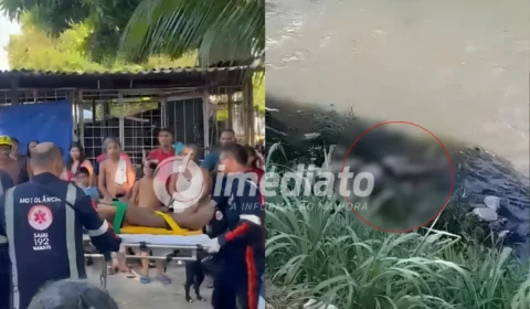 Suposto ladrão é agredido por moradores e se joga em igarapé para escapar de linchamento em Manaus