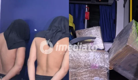 Dois são presos e cerca de 3 toneladas de drogas são apreendidas em laboratório do tráfico no Tarumã