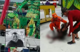 TRAGÉDIA: Trabalhador morre após cair de estrutura durante montagem de alegoria em Manacapuru