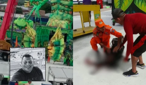 TRAGÉDIA: Trabalhador morre após cair de estrutura durante montagem de alegoria em Manacapuru