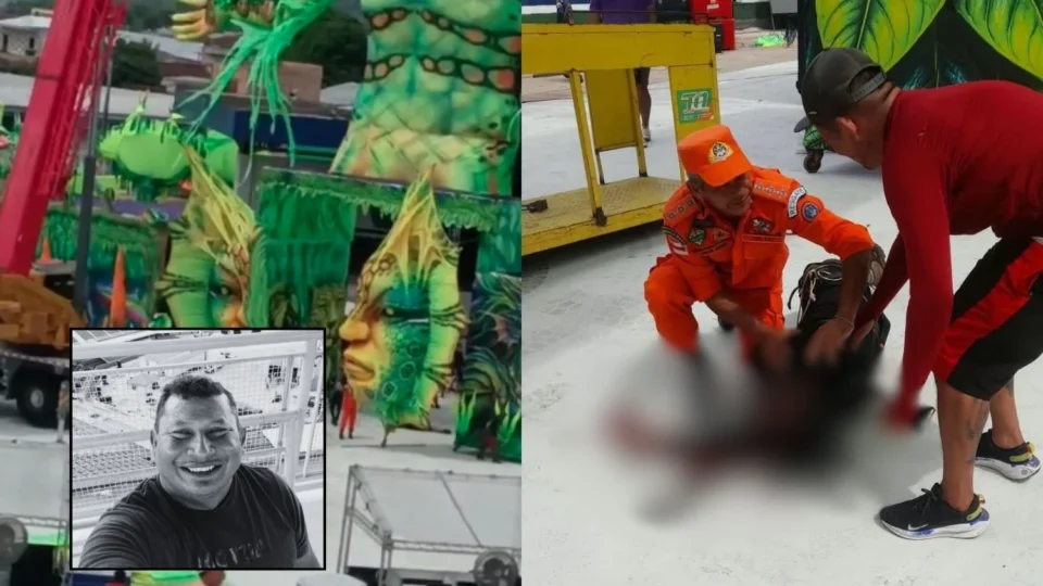 TRAGÉDIA: Trabalhador morre após cair de estrutura durante montagem de alegoria em Manacapuru