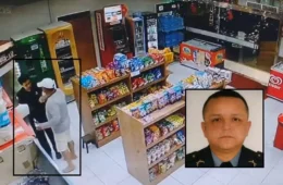 Vídeo: Sargento da PM destrói conveniência após discussão com funcionário em Manaus