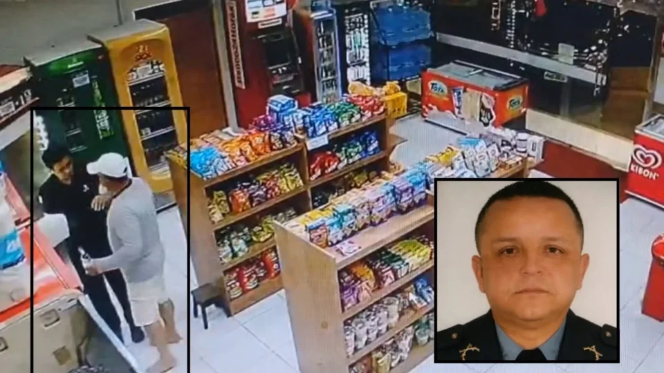 Vídeo: Sargento da PM destrói conveniência após discussão com funcionário em Manaus