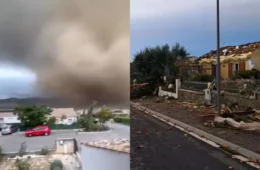 VÍDEO: Tornado devastador atinge cidade no sul da França e deixa dezenas de feridos