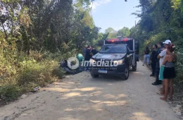 CHOCANTE: Homem é encontrado morto amarrado e enrolado em sacos pretos na estrada do Brasileirinho; veja vídeos