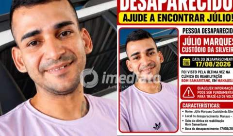 Família de Tonantins procura por homem desaparecido após sair de clínica em Manaus
