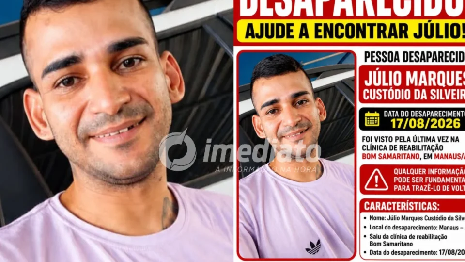 Família de Tonantins procura por homem desaparecido após sair de clínica em Manaus