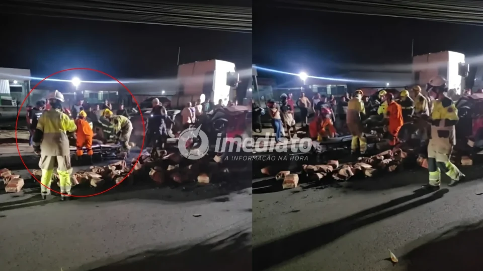 URGENTE: Grave acidente na AM-010 deixa vítimas presas às ferragens no km 19