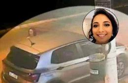 VEJA VÍDEO: Jornalista é atropelada em frente à escola dos filhos e motorista foge sem prestar socorro