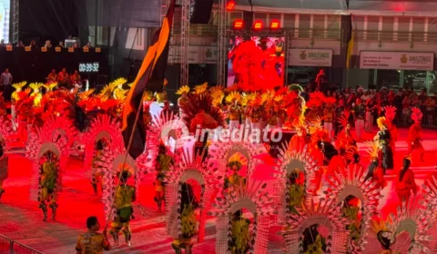 Penúltima noite do 68º Festival Folclórico do Amazonas reúne bois de Manaus no Sambódromo
