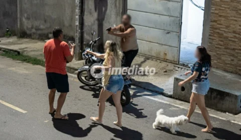 VEJA VÍDEO: Policial interrompe tentativa de assalto após ouvir gritos de socorro em Teresina