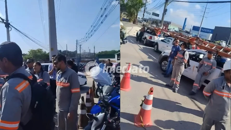 VEJA VÍDEO: Eletricistas da Norte Tech relatam insatisfação com condições de trabalho e anunciam paralisação em Manaus