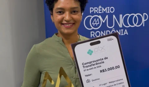 Jornalista Thaís Nauara conquista 1º lugar em Webjornalismo no 3º Prêmio ComuniCoop RO