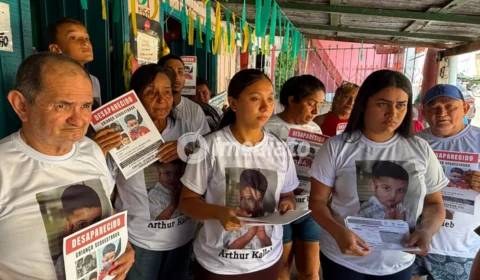 “Eu só quero ajuda para encontrar meu filho”, diz mãe de Arthur Kaleb, desaparecido após ser levado pelo pai em Manaus